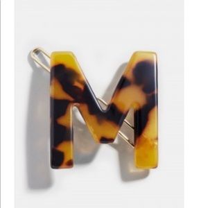 Tortoise M hair pin Bauble Bar